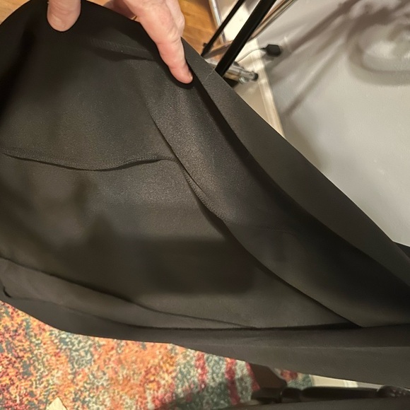 Bebe NWT jumpsuit. Black. Sexy slits up leg. Has stretch. Xs - Picture 6 of 6